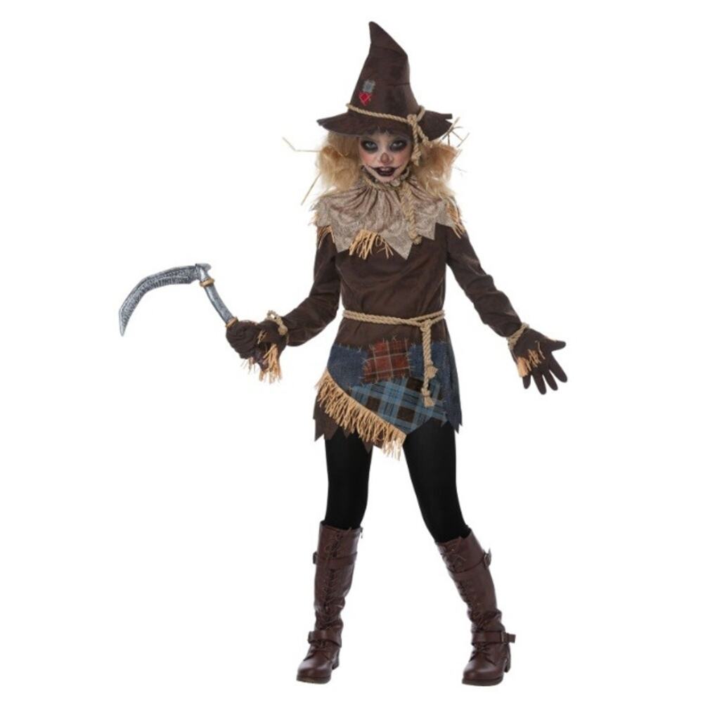 California Costume Creations Kids Creepy Scarecrow Costume Youth Size Medium